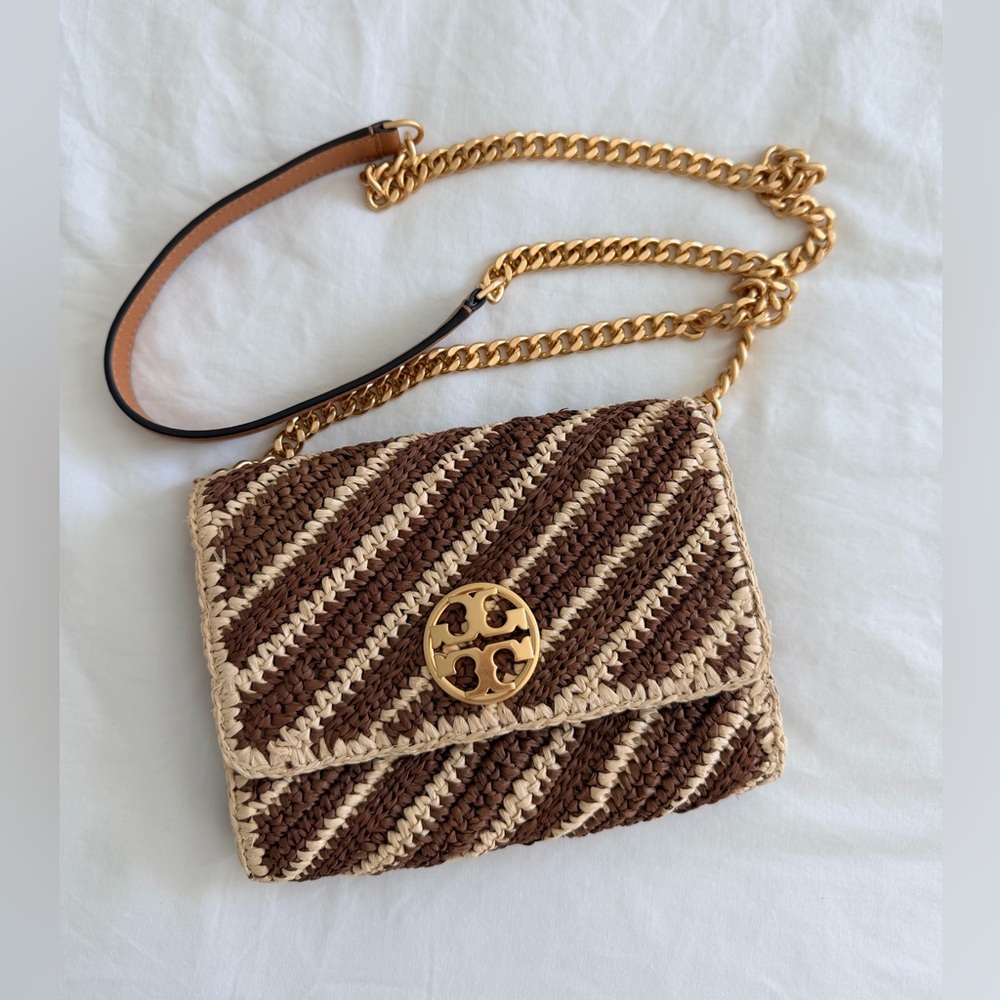 Tory Burch Willa Crochet Chain Wallet
